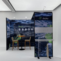 Stand d'exposition modulaire en forme de U de haute qualité fabriqué en Chine, 10x10, stand de salon professionnel, sublimation par transfert thermique, pliable, portable