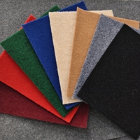 High Pile Black Cheap Price Velour Rugs Carpets for Living Room Event Corridor Hotel Car Carpet From China Factory