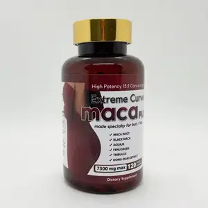 2024 Best Selling Maca Health Care Capsules Yellow Maca Extract Powder Yellow Maca Root Extract Capsules