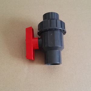 중국 플라스틱 <span class=keywords><strong>PVC</strong></span> 20mm ~ 110mm 단일 유니온 볼 밸브 제조 업체 - Product Image 5