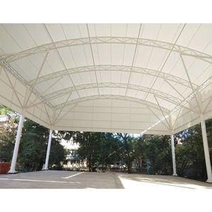 Estructura de Acero Prefabricada para Exteriores, Cubierta de Membrana Deportiva de PVC/PVDF, Techo para Pista de Pádel, Carpa - Product Image 5