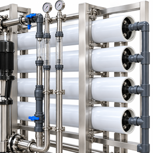 Usine de dessalement d'eau de mer, système d'osmose inverse pour eau saumâtre, équipement de purification d'eau salée par osmose inverse pour hôtels et usines insulaires - Product Image 1
