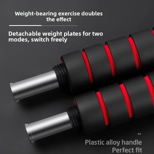 PVC <b>Skipping</b> <b>Rope</b> 2.8m Length Adult Fitness Training Sports Equipment Bearing Load Factory Wholesale Fitness Equipment - Product Image 3