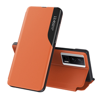 Étui à rabat pour Xiaomi Poco F5 Pro/Redmi K60/K60 Pro Original PU fenêtre de vue intelligente magnétique veille automatique réveil nouveaux sacs de téléphone portable