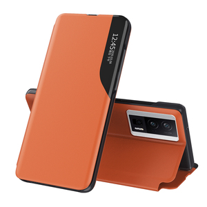เคสแบบฝาพับสำหรับ Xiaomi poco F5 Pro/redmi K60/K60 Pro PU แบบสมาร์ทวิวหน้าต่างแบบแม่เหล็กของแท้ตื่นอัตโนมัติใหม่กระเป๋าโทรศัพท์มือถือ - Product Image 3