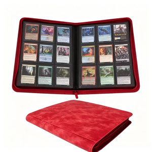 Custom 9 Pocket Card <b>Binder</b> zipper baseball card <b>binder</b> collector card <b>binder</b> gaming <b>pokemoned</b> tcgs card holder <b>binder</b> - Product Image 1