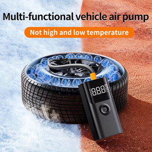 Arrancador de batería de coche recargable portátil con <span class=keywords><strong>Mini</strong></span> bomba de aire eléctrica potenciador de batería incorporado para coche motocicleta bicicleta - Product Image 2