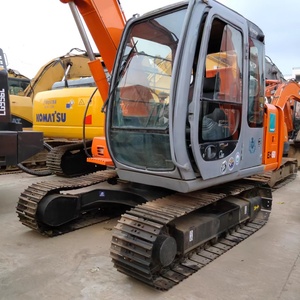 Excavatrice sur chenilles d'occasion Hitachi 6 tonnes EX60 d'origine japonaise de haute qualité à bas prix, excavatrice d'occasion à vendre - Product Image 4