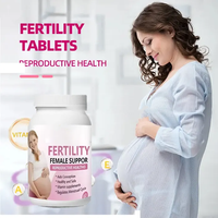 Complément alimentaire pour l'équilibre hormonal, multivitamines, folate, myo-inositol, acide folique, pour la fertilité féminine, en capsules, pour femmes.