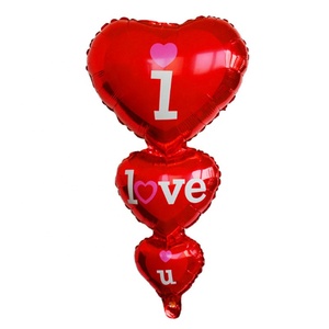 Globos de helio con corazón para decoración de boda, globos de aluminio para fiesta, regalo de San Valentín, compromiso - Product Image 2