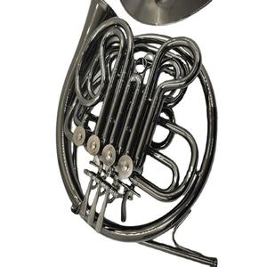 Transposición de B a F Instrumento de cuerno dividido de doble caña Acabado de superficie de cuerno francés Níquel negro - Product Image 2