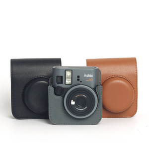 Sac pour <span class=keywords><strong>appareil</strong></span> <span class=keywords><strong>photo</strong></span> en <span class=keywords><strong>cuir</strong></span> PU pour Fuji Mini 41, sac rétro à bandoulière, sac de protection écologique pour <span class=keywords><strong>appareil</strong></span> <span class=keywords><strong>photo</strong></span> instantané, vente en gros - Product Image 2