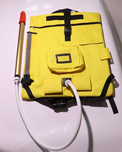 Sac à eau de 20 L, léger, robuste, jaune, pulvérisateur à dos, sac à eau souple, extincion d'incendies forestiers - Product Image 2