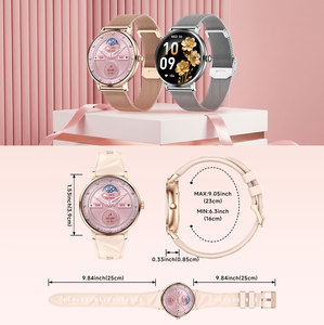 Reloj Inteligente AK107 AMOLED de 1.19 Pulgadas, Ultrafino de 8.5mm, para Mujer, Moda, Yoga, Fitness, Listo para Enviar - Product Image 6