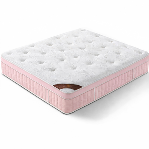 Colchón de Lujo de Primera Calidad, Tamaño King y Queen, Tejido Cómodo, Diseño con Cremallera, Espuma Viscoelástica de Gel de Látex, Resortes Independientes - Product Image 4