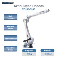 Robot articulé à 4 axes de 3200 mm de portée pour la manutention des matériaux, l'assemblage et le contrôle qualité - Bras robotique industriel