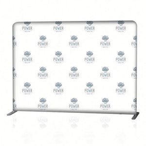 Mur d'affichage personnalisé en alliage d'aluminium, extensible, pour salon professionnel, impression numérique, présentoir de marque - Product Image 5