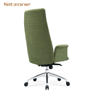 Poltrona Direzionale da <span class=keywords><strong>Ufficio</strong></span> con Rivestimento in <span class=keywords><strong>Tessuto</strong></span> di Alta Qualità Design Italiano - Product Image 4