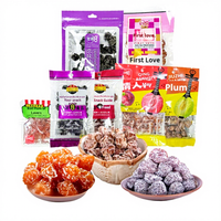 In zakjes verpakte pruimen, waxberry, ingelegde rode pruimen, passievrucht, geconserveerd fruit, snacks, 100g, Guangdong, 12 maanden houdbaarheid, zoet