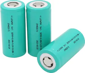 Lifepo4 배터리 셀 32700 원통형 충전식 배터리 3 2V 6000mAh Lifepo4 셀