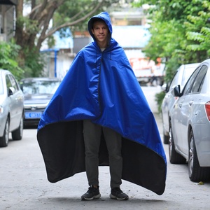 ผ้าห่มปิกนิกพับได้แบบพกพากันน้ำมีฮู้ดเสื่อตั้งแคมป์กลางแจ้ง - Product Image 2