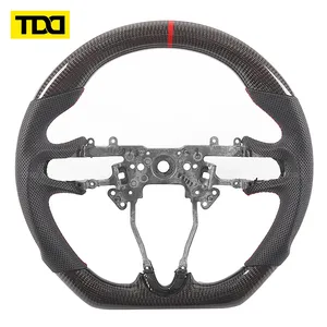 Volante de Fibra de Carbono Personalizado TDD para Honda Civic Type R FM2 - Product Image 3