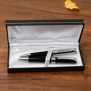 Business Signature Metal <b>Pen</b> Black High Grade Metal Ballpoint <b>Pen</b> with logo Luxury Rollerball <b>Pen</b> Suitable for Corporate Gifts - Product Image 6