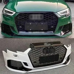 Voorbumper Grill Kit Voor Audi A3 Naar Rs3 Bodykit Accesori 8P 8y 8V 8L 2013 2015 2019