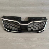 Grille de Style en maille de nid d'abeille calandre avant en ABS modifié pour VW Skoda Octavia mise à niveau vers RS/VRS Style 2017 2018 2019