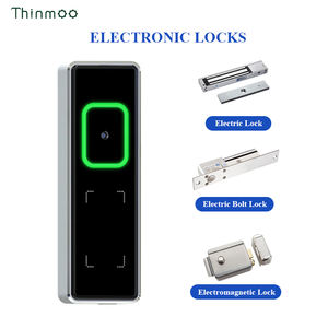 Thinmoo IP65 방수 야외 금속 출입 통제 QR 코드 엘리베이터 제어 리더 이더넷 케이블 와이파이 <span class=keywords><strong>RFID</strong></span> 카드 리더 - Product Image 4