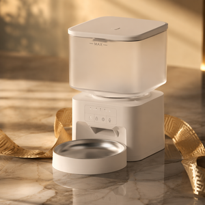 Gamelle Magique 4,5L pour Chien et Chat, Contrôle des Repas par App Tuya, Appel Vidéo avec Objectif 3MP, Minuteur, 5V 1A, <span class=keywords><strong>Mini</strong></span> de Bureau, Vente Directe Usine - Product Image 1