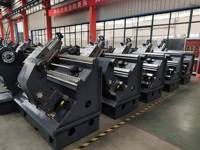 Tour CNC à tourelle sur axe Y, à banc incliné, modèle TCK56Y, avec système Fanuc, 12 stations d'outillage motorisé, centre de tournage robuste à broche unique
