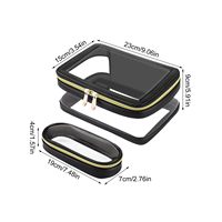 Sac en PVC hautement résistant aux rayures, organisateur pratique pour les tuiles de mahjong, solution de rangement élégante, fournisseur