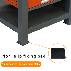 Form fliegender tisch werkstatt montage reparatur und wartung stahlplatte arbeitstisch antistatische matte bank schwere werkbank - Product Image 3