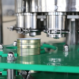 <span class=keywords><strong>Usine</strong></span> complète automatique A à Z Ligne de mise en conserve de boissons en étain et de soda Machine de remplissage et de scellage de boîtes de conserve en aluminium pour animaux de compagnie - Product Image 6