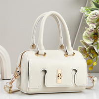 JMKTW 05 Nouveau modèle de sacs à bandoulière de style coréen, élégant et tendance, sac à main simple de couleur unie, petit sac carré à fermeture éclair