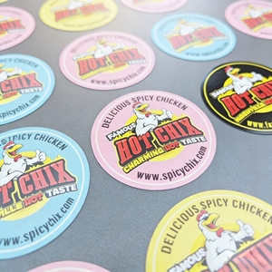 Professionele groothandel zelfklevende stickerlabels van vinyl <span class=keywords><strong>PVC</strong></span> PE, waterdicht, bedrukt met barcode voor voedsel of dranken - Product Image 3