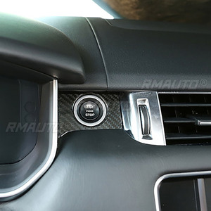 Autocollant de protection de tableau de bord en fibre de carbone pour Land Rover Range Rover Sport 2018-2020, accessoires de voiture, conduite à gauche - Product Image 5