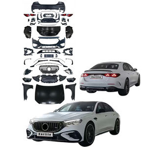 Kit de carrosserie de pare-chocs de voiture de vente chaude pour <span class=keywords><strong>Mercedes</strong></span> Benz Classe E W213 2016-2019 Mise à niveau vers le modèle 2025 W214 <span class=keywords><strong>E53</strong></span> <span class=keywords><strong>AMG</strong></span>. - Product Image 2