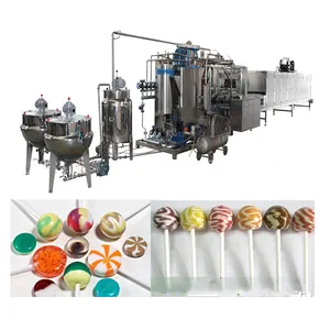 Automatic lollipop hard candy depositing production line with lowest price