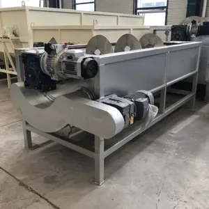 Industrial Sand Roller Type Cassava and Potato Washer Peeler Washing Peeling Machine tapioca processing machine