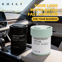 Diffuseur d'arômes pour voiture Slattafa, parfum Cologne 1:1, désodorisant et accessoires d'aromathérapie pour voiture, coffret cadeau d'huiles parfumées