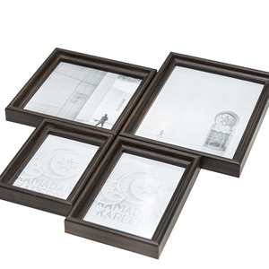 All'ingrosso bianco e nero eco-friendly foto cornice <span class=keywords><strong>tavolo</strong></span> e parete <span class=keywords><strong>appeso</strong></span> combinazione - Product Image 3