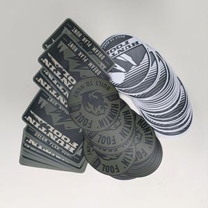 Chất Lượng Tốt Chết Cắt Sticker Tự Dính Không Thấm Nước Vinyl Nhãn Hình Dạng Không Thường Xuyên Biểu Tượng Sticker Tùy Chỉnh Matte Nhãn - Product Image 2