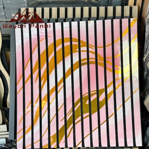 Pannello Acustico in Doghe di Legno Wayon, Facile da Installare, Fonoassorbente in Feltro per Riduzione del <span class=keywords><strong>Rumore</strong></span> nel Soggiorno - Product Image 5