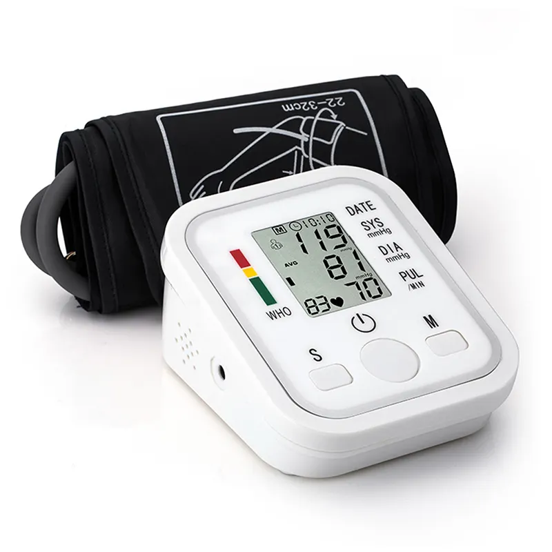 Best selling 50000pcs stock Automatic Electronic arm blood pressure monitor