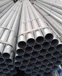 Tubo de Acero Galvanizado Redondo Estándar DN100 de 4 Pulgadas, Especificación para Producción de Postes de Alumbrado Público, Instalaciones Municipales al Aire Libre - Product Image 3