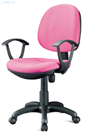 Chaise de bureau ergonomique moderne colorée chaise de personnel de direction pivotante avec revêtement en tissu pour étudiant étudiant
