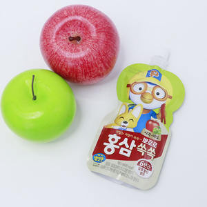 Sacchetto Stand-up Personalizzato con Logo e Forma Unica con Beccucci per Insalata 300mm Prodotto per Confezionamento di Succhi e Bevande - Product Image 4