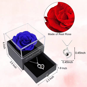 Estola china en línea al por mayor Real Forever Rose Colorful Infinity Preserved Flower en joyero para regalo del Día DE LA MADRE 2026 - Product Image 5